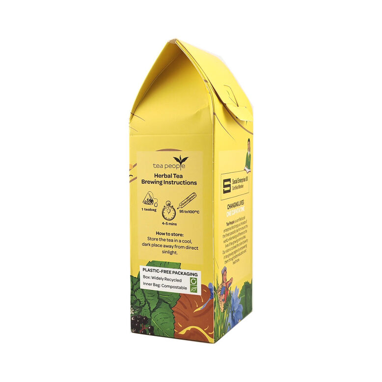 Choco Mint Rooibos -15 Tea Pyramids in a card box, , hi-res